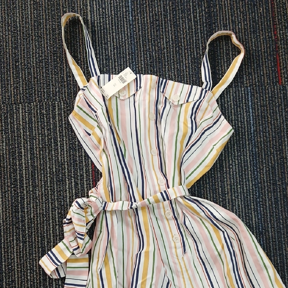 NWT Maeve Easy Sleeveless Shirting Jumpsuit Size XS - Picture 6 of 9
